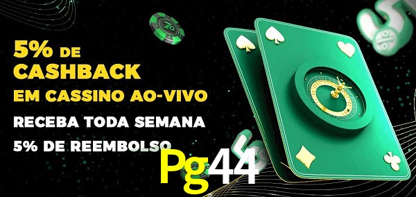 Promoções do cassino ao Vivo Pg44